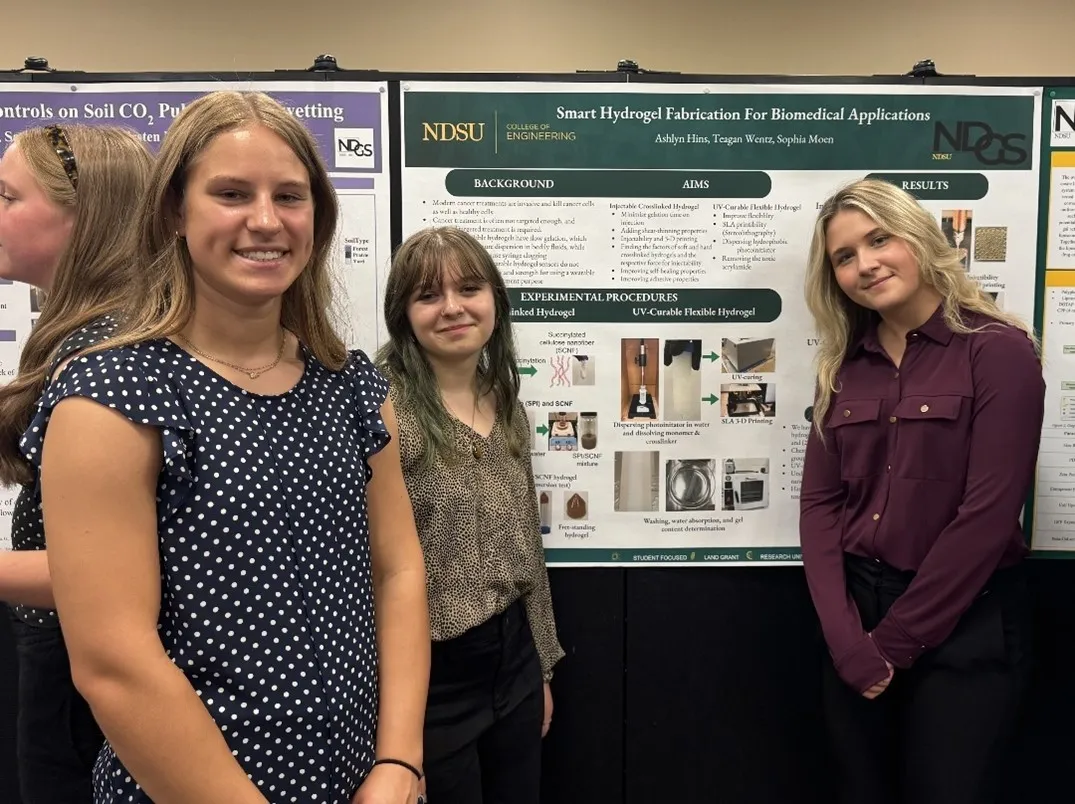 High School Students participate in research at NDSU
