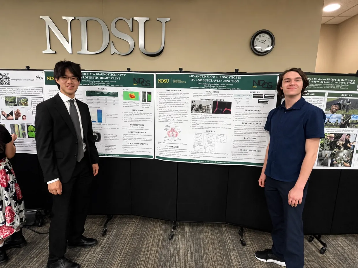 High School Students participate in research at NDSU