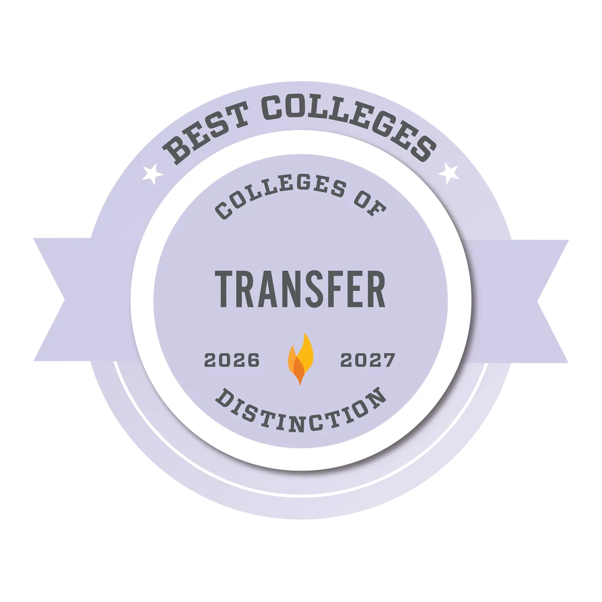 badge for Colleges of Distinction in Transfer