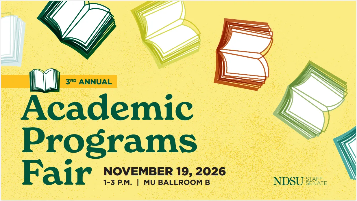 2026 Academic Programs Fair graphic