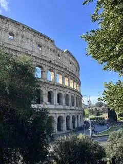 side of the colosseum