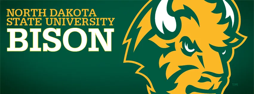 North Dakota State University Bison facebook cover graphic