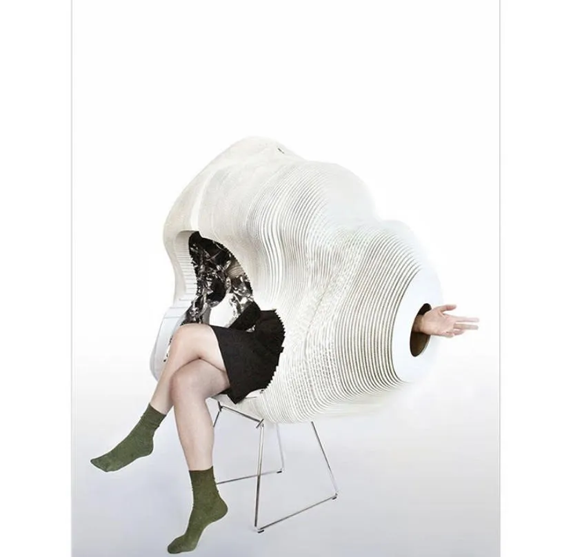 Person sitting in a chair.