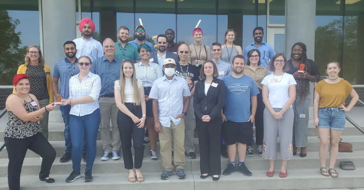 2021 Pollination Nation Cohort smiling confidently at camera.