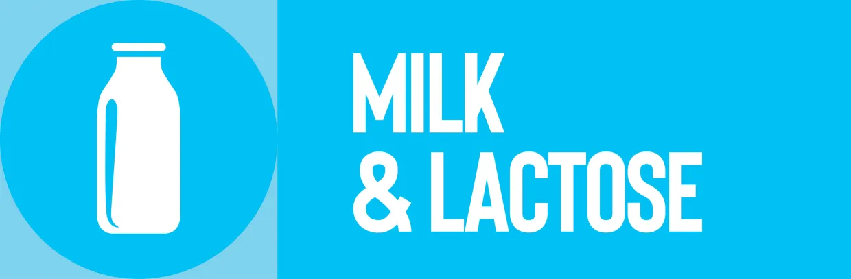 Milk and Lactose header