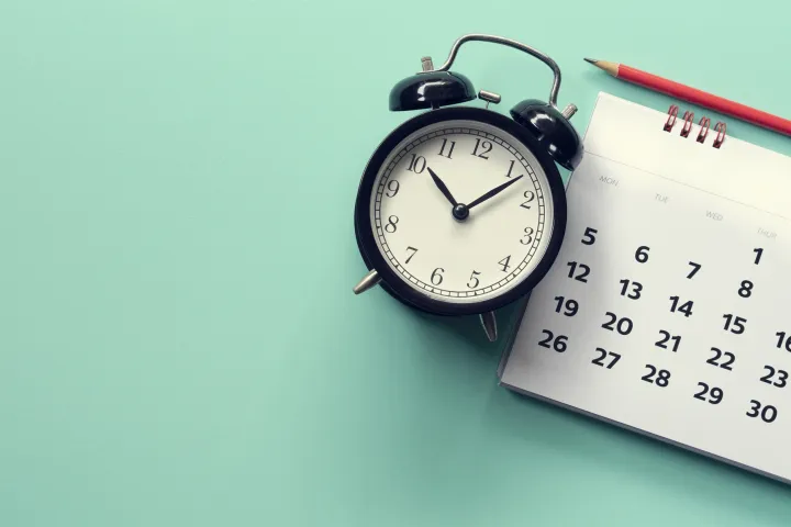 clock and calendar