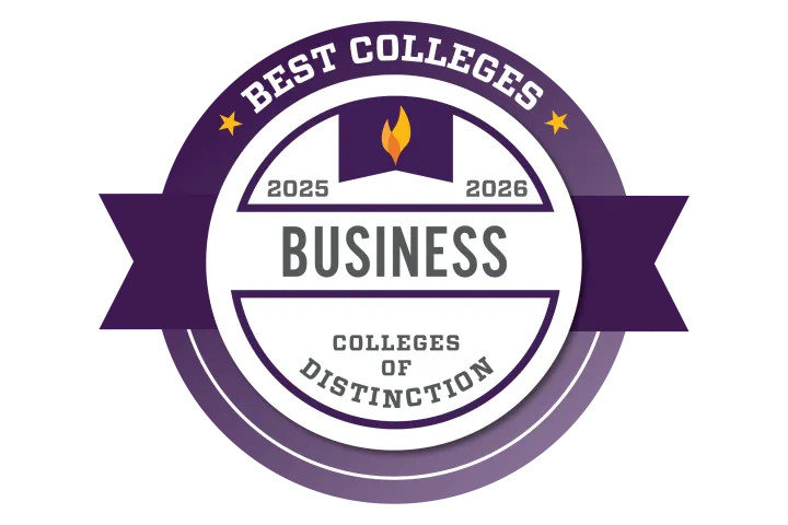 Colleges of Distinction Badge for Business