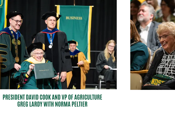 Norma Peltier Honorary Doctor of Agriculture