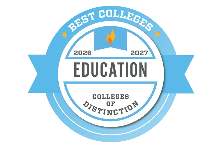 Colleges of Distinction badge for Education