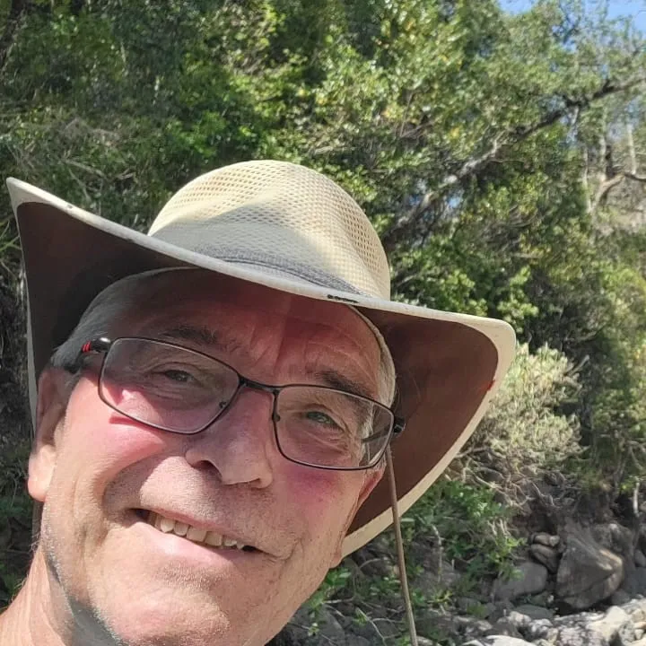 Prof. Otte at Drakensberg, South Africa