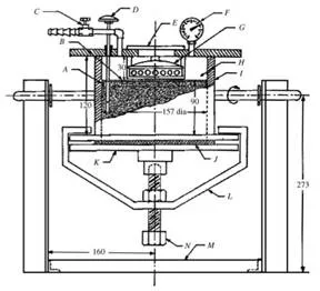 Laboratory model accelerated tempering vessel.