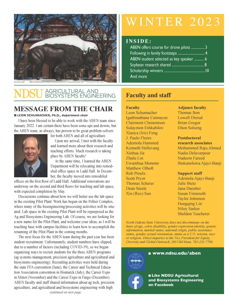 2023 ABEN Annual Newsletter
