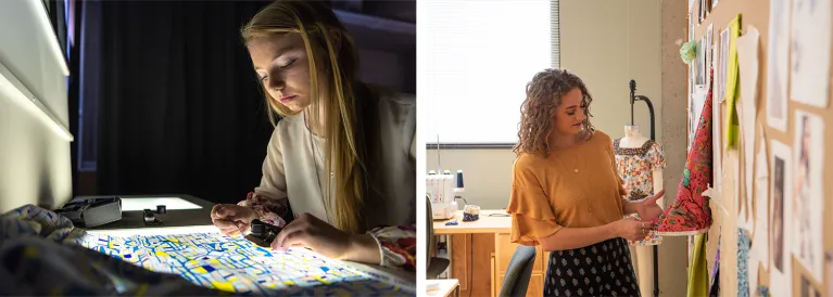 Students at work photos