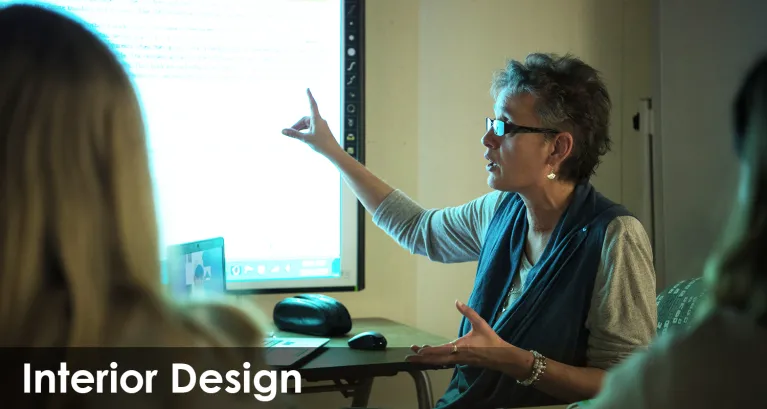 Professor Ray-Degges teaching photo