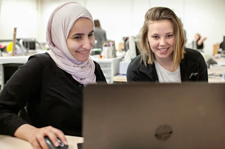 Students studying, photo