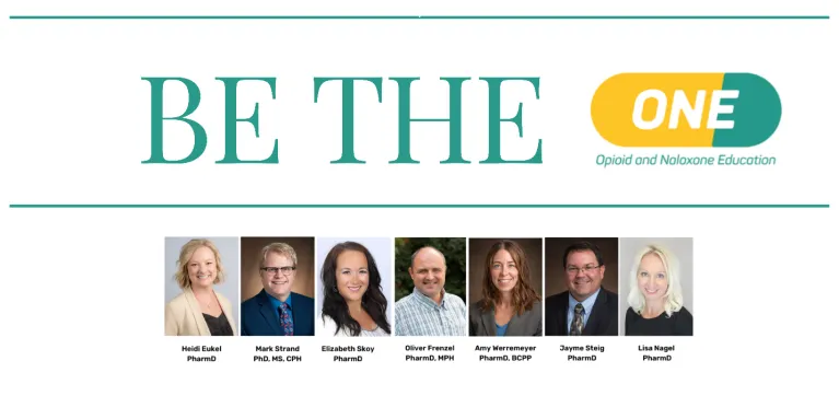 Logo image with photos of investigators