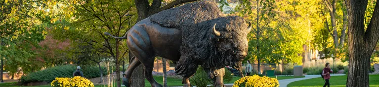 Bison Statue