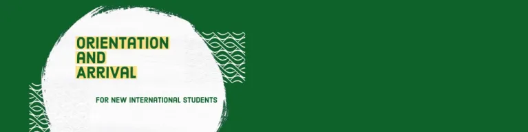 NDSU Orientation and Arrival Services for New International Students