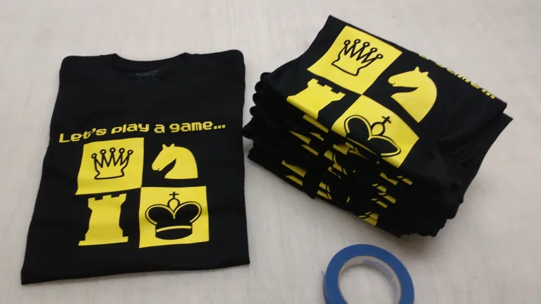 Tshirt design for Chess Club
