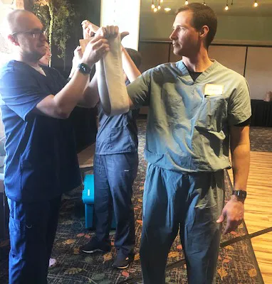 photo of DNP program training