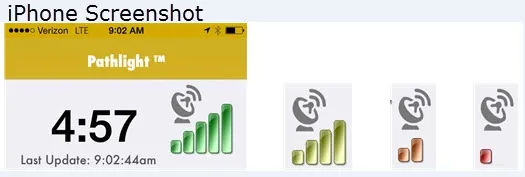 iPhone Screenshot for Location Data Accuracy