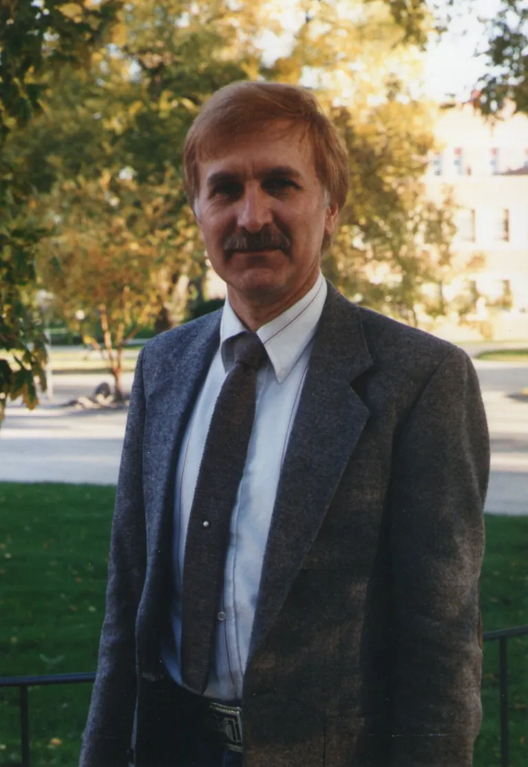 Bill smiling at the camera