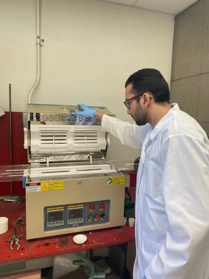 Thermal experiment on PFAS decomposition using tube Furnace (September 2021)